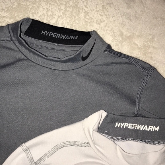 Nike Pro Combat HyperWarm Compressions Shorts (x2) - Picture 2 of 3